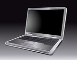 vector illustration of a laptop