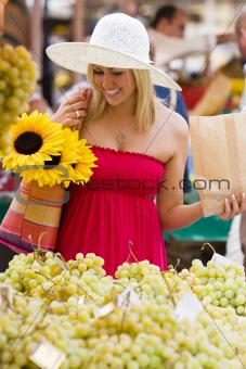 Shopping In The Market