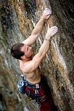 Male Rock Climber