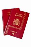 Two Spain passports