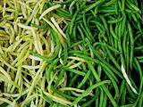Background of string beans