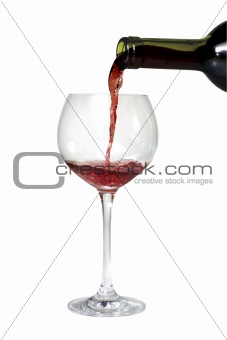 Serving wine