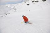  skiing on on now at winter season