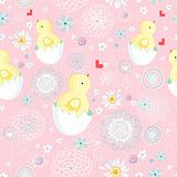 Easter chicks texture