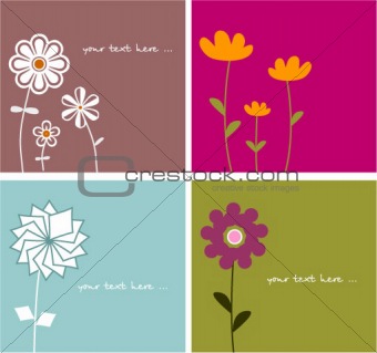Floral cards