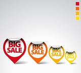 Colorful Round Sale Labels