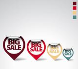 Colorful Round Labels / stickers for big sale
