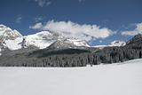 Snow scene panorama