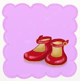 Little girl shoes - Childish style