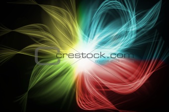 Different color abstract background