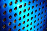 metal background with circles