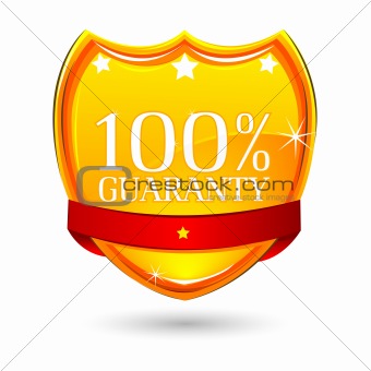 100% Guaranty Badge