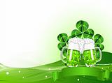 St. Patricks Day Celebration Background