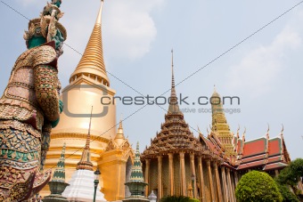 Wat Phra Kaew attractions.
