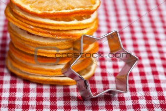 Orange and Cookie Cutter