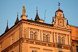 Old building in Krakow - main square.