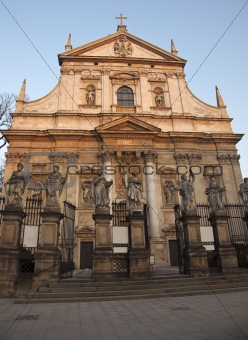 St Peter and Pawel Church in Krakow 