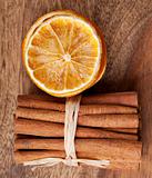 Cinnamon and dried Orange