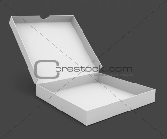 white pizza packaging box