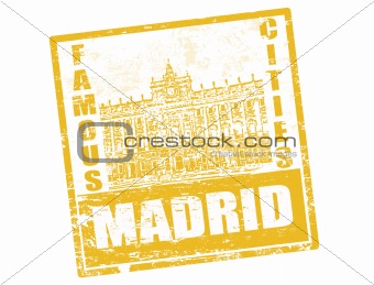 Madrid stamp