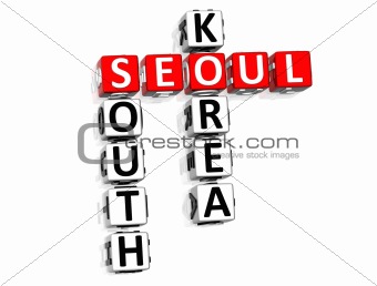 Seoul South Korea Crossword