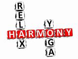 Harmony Relax Yoga Crossword