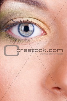 female eye