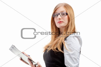 Portrait of beautiful business woman