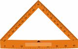Triangular ruler