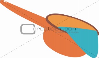 Ladle with water