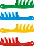 Set of hairbrushes