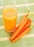 Fresh carrot juice 