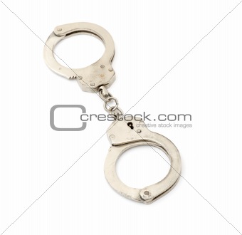 Metal handcuffs for hands
