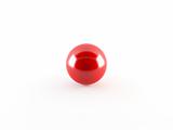 3D red sphere