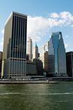 New York city - 4 Sep - panorama with skyscrapers
