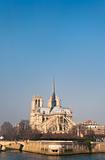 Notre Dame in paris france