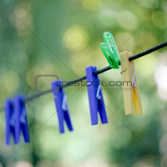 Laundry pins