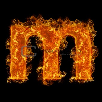 Fire small letter M