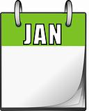 Calendars of January