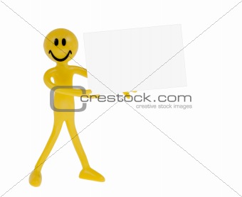 Yellow Flexi-plastic Figure 3