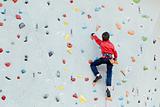 exercise climbing wall