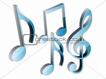 Musical note symbols