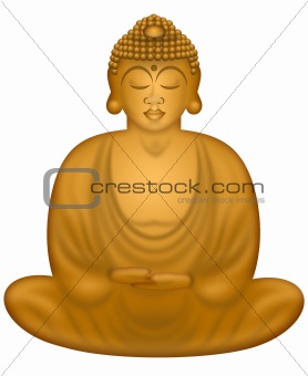 Zen Buddha in Sitting Position