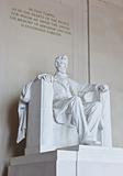 Abraham Lincoln statue in the Lincoln Memorial