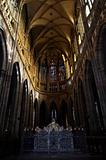 middle aisle od St Vitus cathedral