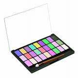 Colorful palette for makeup