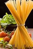 Ingredients for Italian pasta