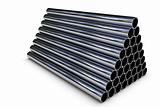 Stacked steel pipe
