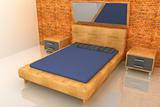 3d wood bedroom
