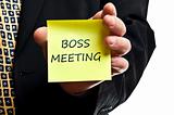 Boss meeting